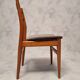 Suite de 6 chaises françaises - orme - ca 1960