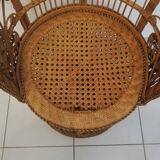 Fauteuil Emmanuelle peacock