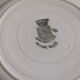 4 Terre de Fer Saint Amand et Hamage plates “Chicorée Williot” model