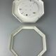 60s 70s ceiling lamp Glashütte Limburg Germany Plafoniere glass & metal