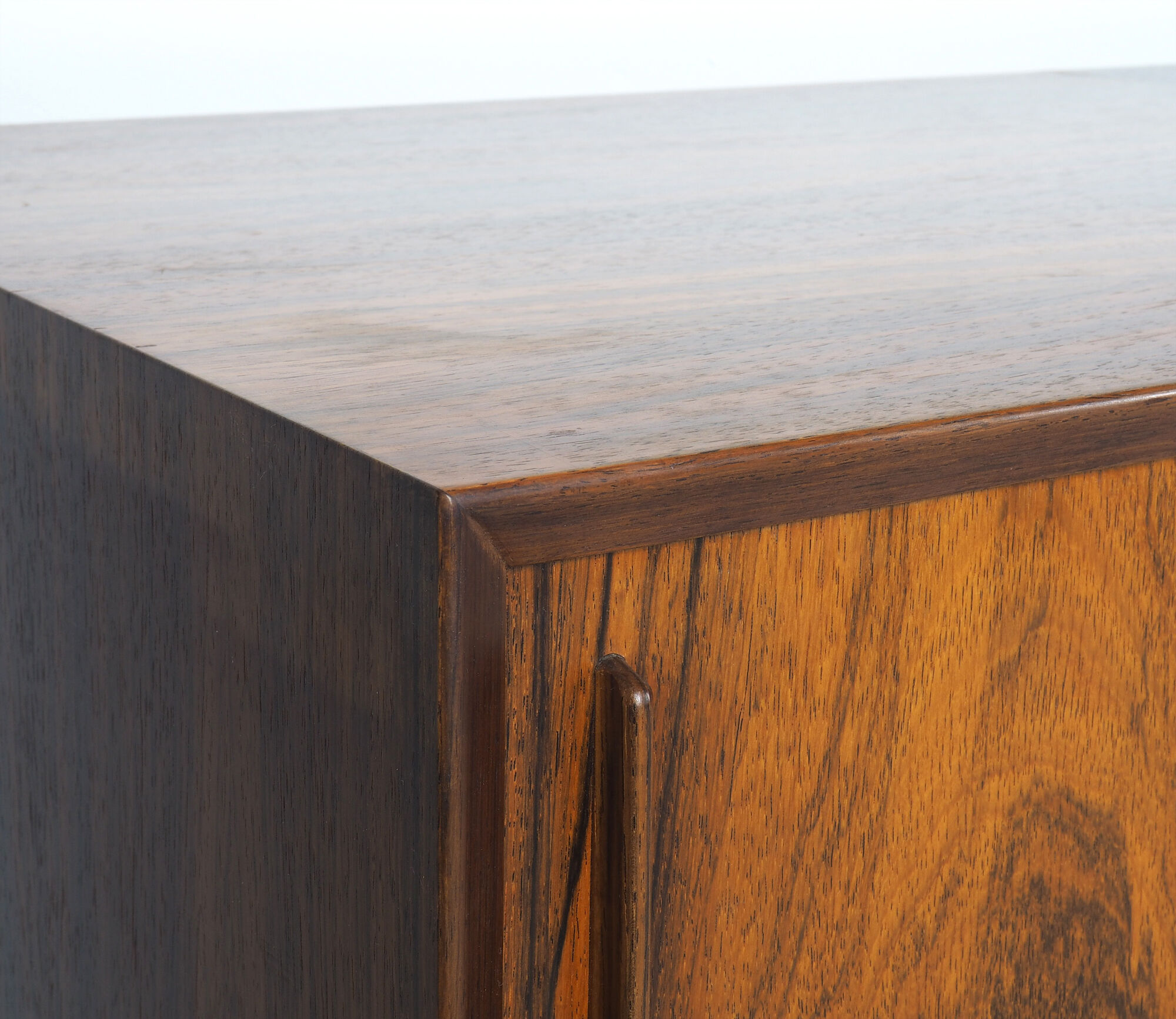 HP Hansen rosewood sideboard with bookcase, 1960's