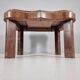Art Deco Wood Table, 1940s