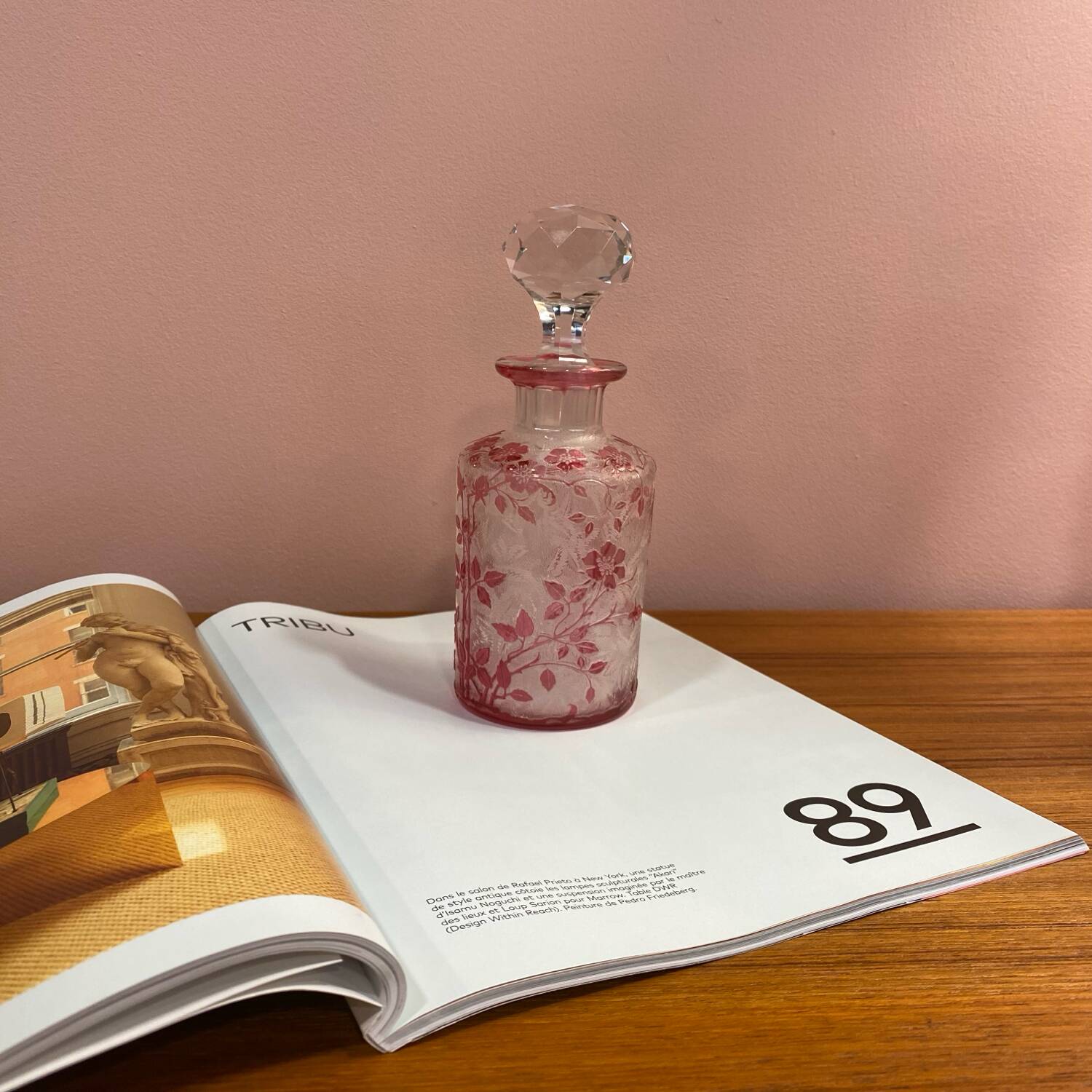 Baccarat perfume bottle