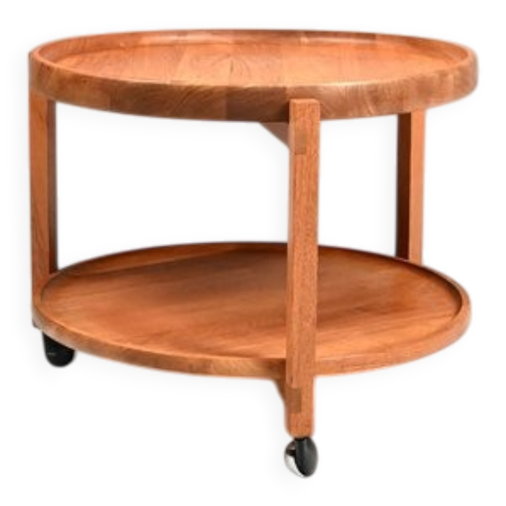Vintage Oak Serving Trolley