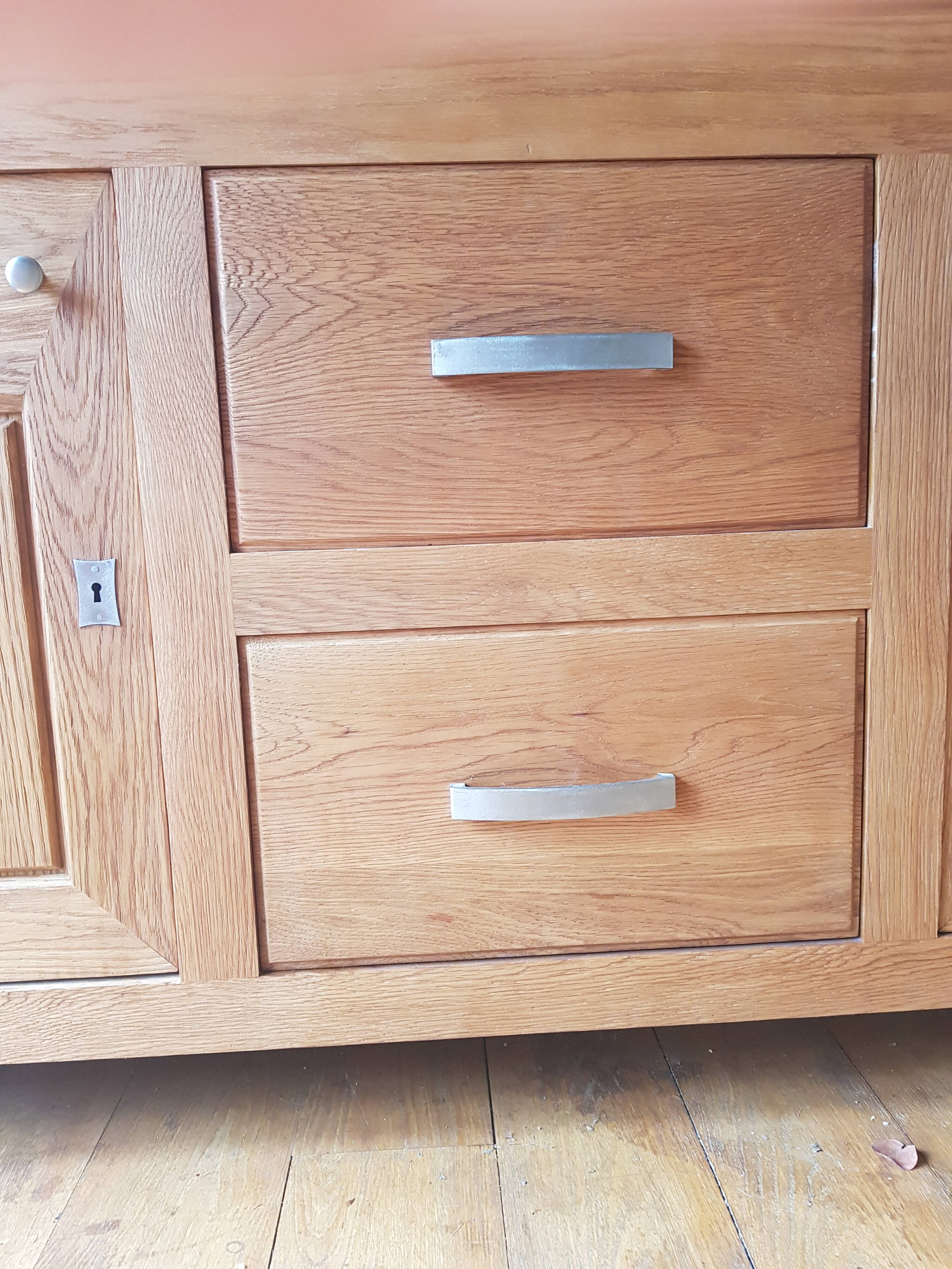 Buffet made of solid oak
