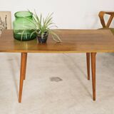 Ton Bystrice Thonet 1960 wooden coffee table
