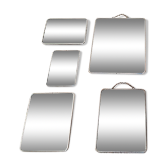 Set mirrors barber