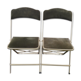 Pair of folding chairs