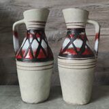 Pair of pitchers fat lava Germany