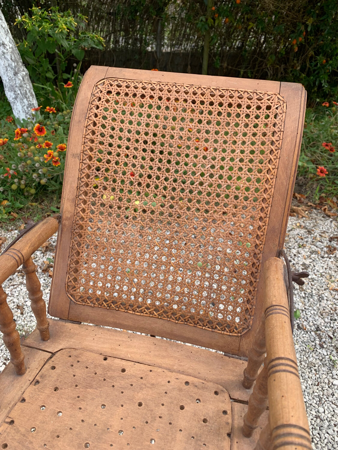 Chaise haute Napoléon 3