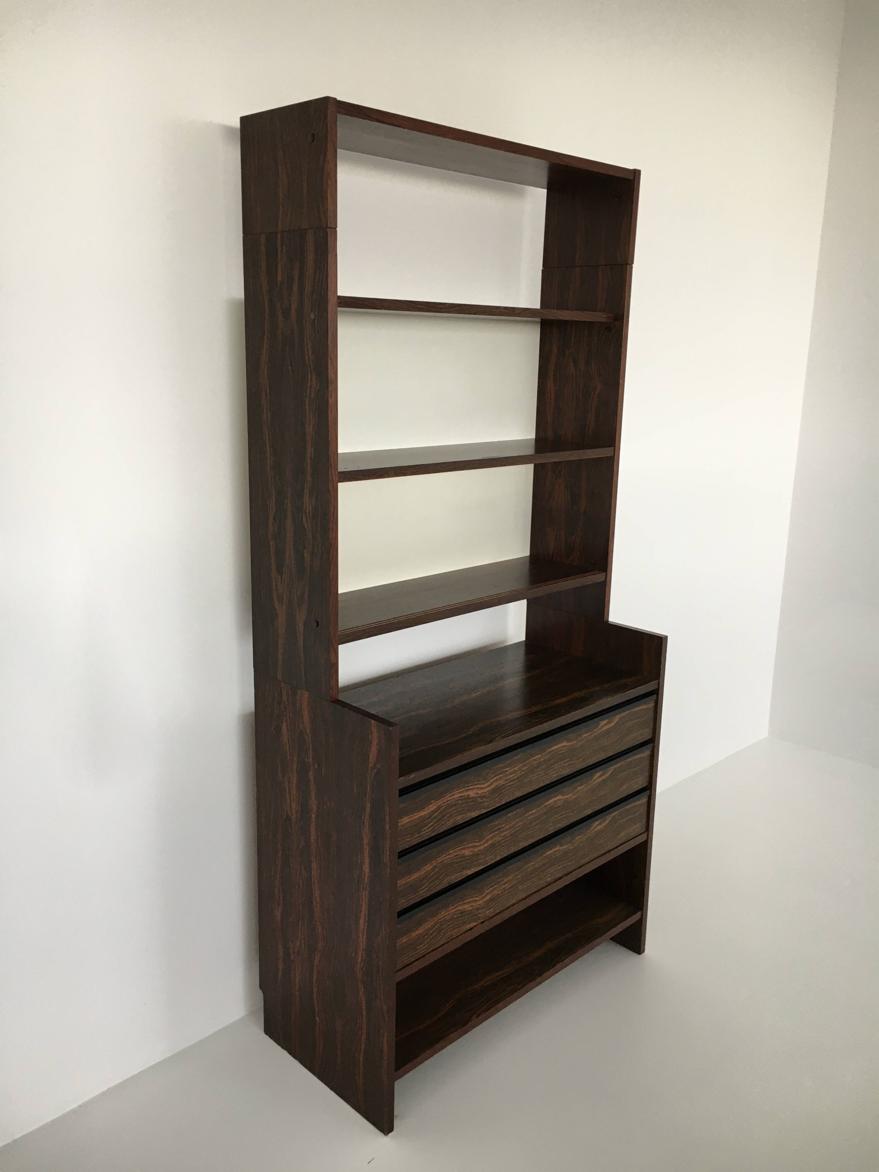 Poul Cadovius for klm rosewood cabinet, 1970’s