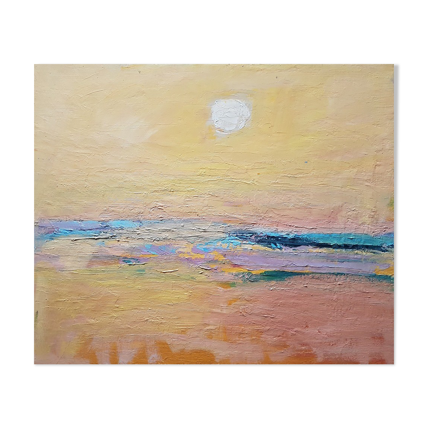 Nagao Usui painting: "sun"