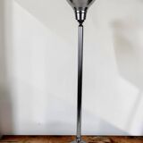 Art Deco lamp in chrome metal