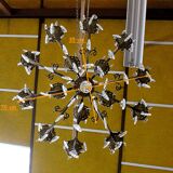 Lustre en cristal, milieu XXe