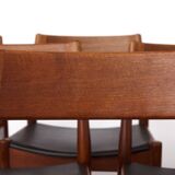 6 of 8 Vintage Danish Dining Chairs, Arne Hovmand-Olsen for Mogens Kold