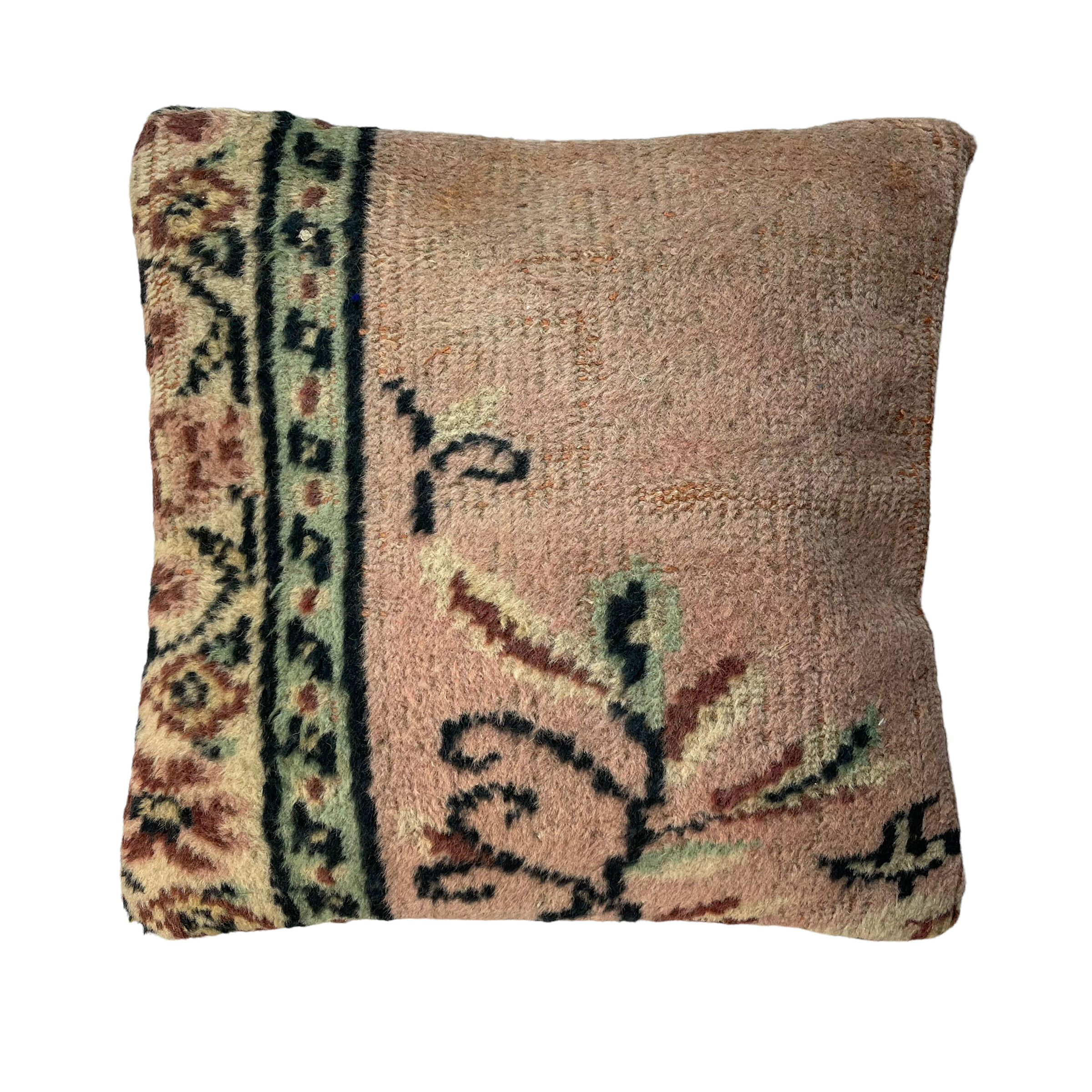 Vintage turkish rug cushion cover 45 x 45 cm