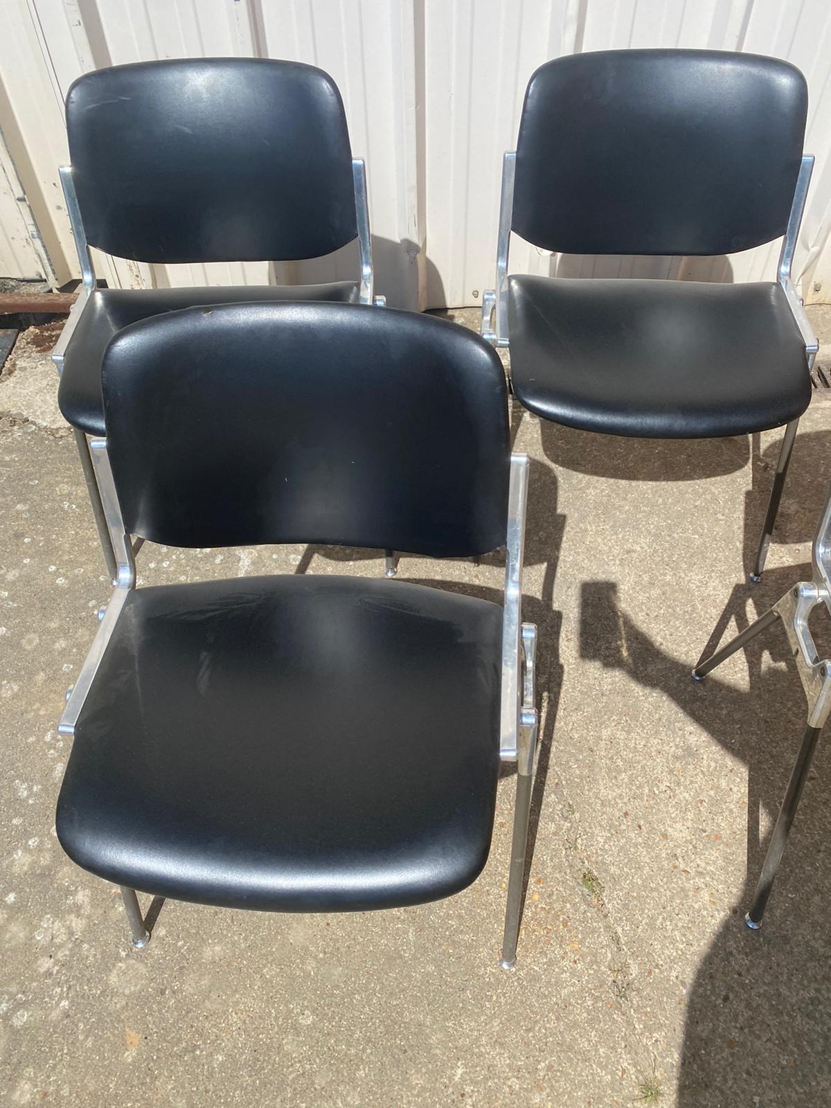 DSC 106 chairs by Giancarlo Pirelli edited by Castelli, Italy