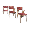 Lot de 3 chaises scandinaves
