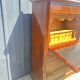 Mahogany drop-leaf secretary, Louis Philippe