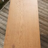 Secretary oak and rattan