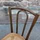 Paire de chaises viennoise bistrot café