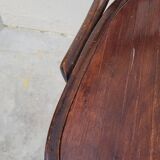 Office chair signed Baumann bistro style curved wood - 1930s