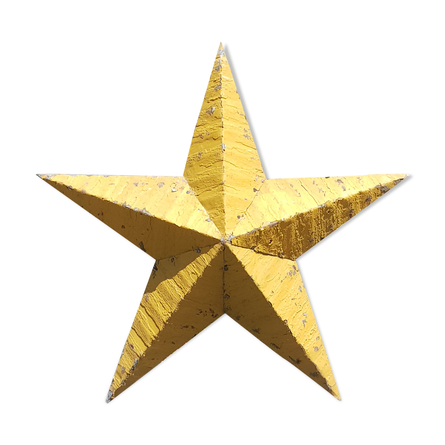 Amish star mustard 60 cm