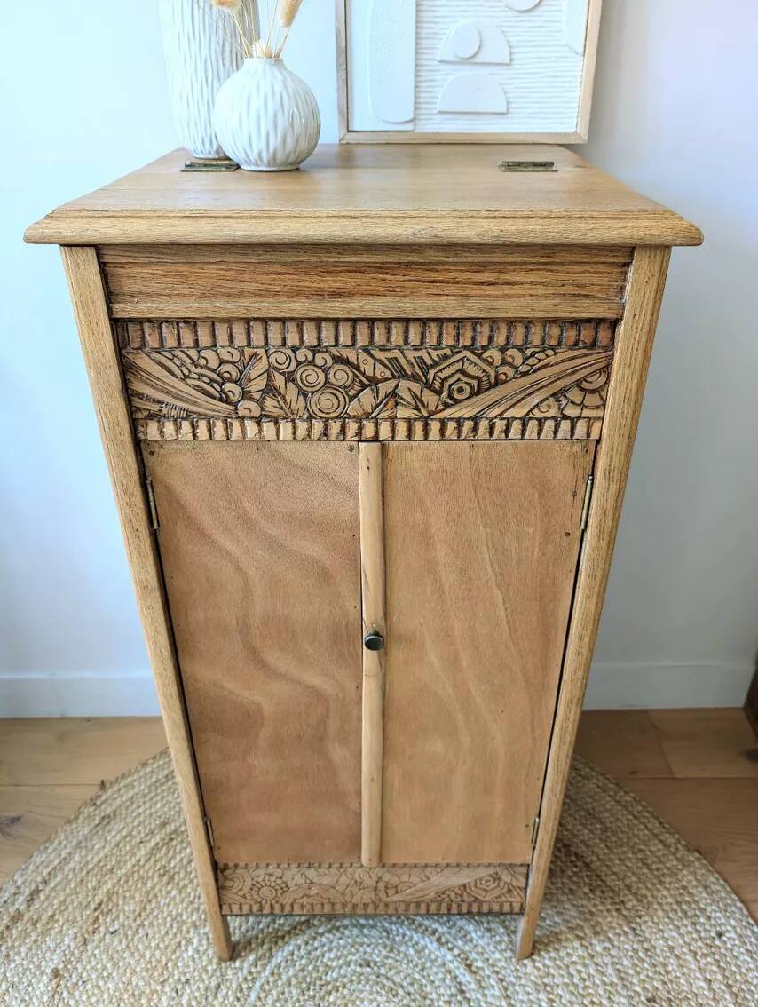 Art Deco oak sideboard
