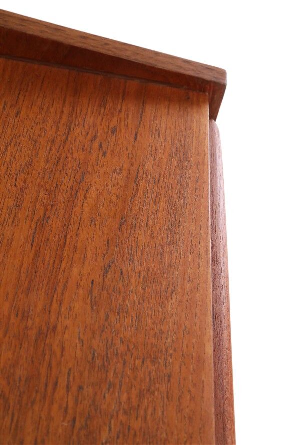 Filigree mid-century teak chest of drawers / Danish modern design / 1960s