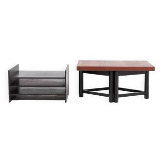 Scandinavian Modern side table from Carl Gustaf Hiort af Ornäs, 1960's