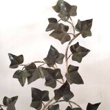 2 large metal leaf wall lights from the 70s and 80s