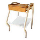 Bedside table attributed to Jacques Hitier, 1950s