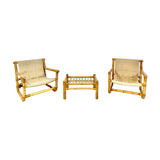 Salon complet fabriqué au Danemark dans les années 1950