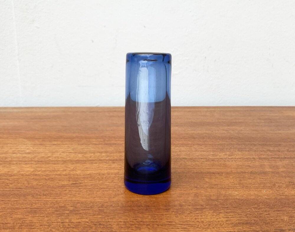 Glass vase from the Danish Labrador series by Per Lütken for Holmegaard, 1950s.