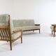 Set van designer bank + 2 fauteuils 'Sliedrecht' - opnieuw bekleed