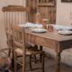 Renovated antique table