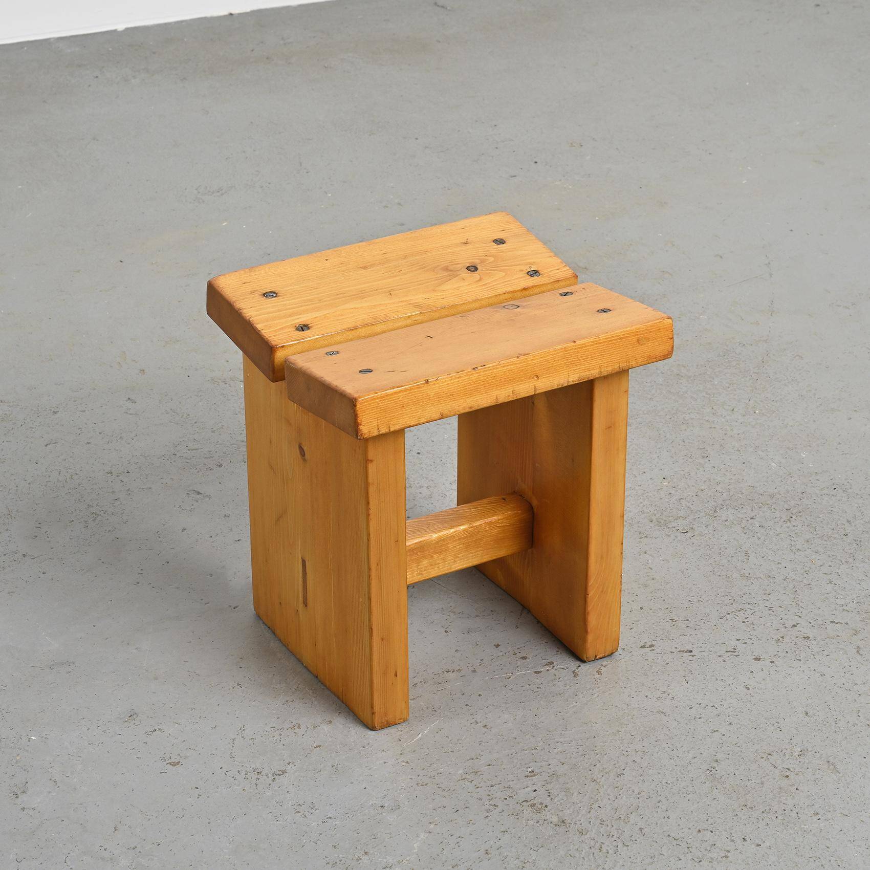 Stool by René Martin, La Plagne circa 1960