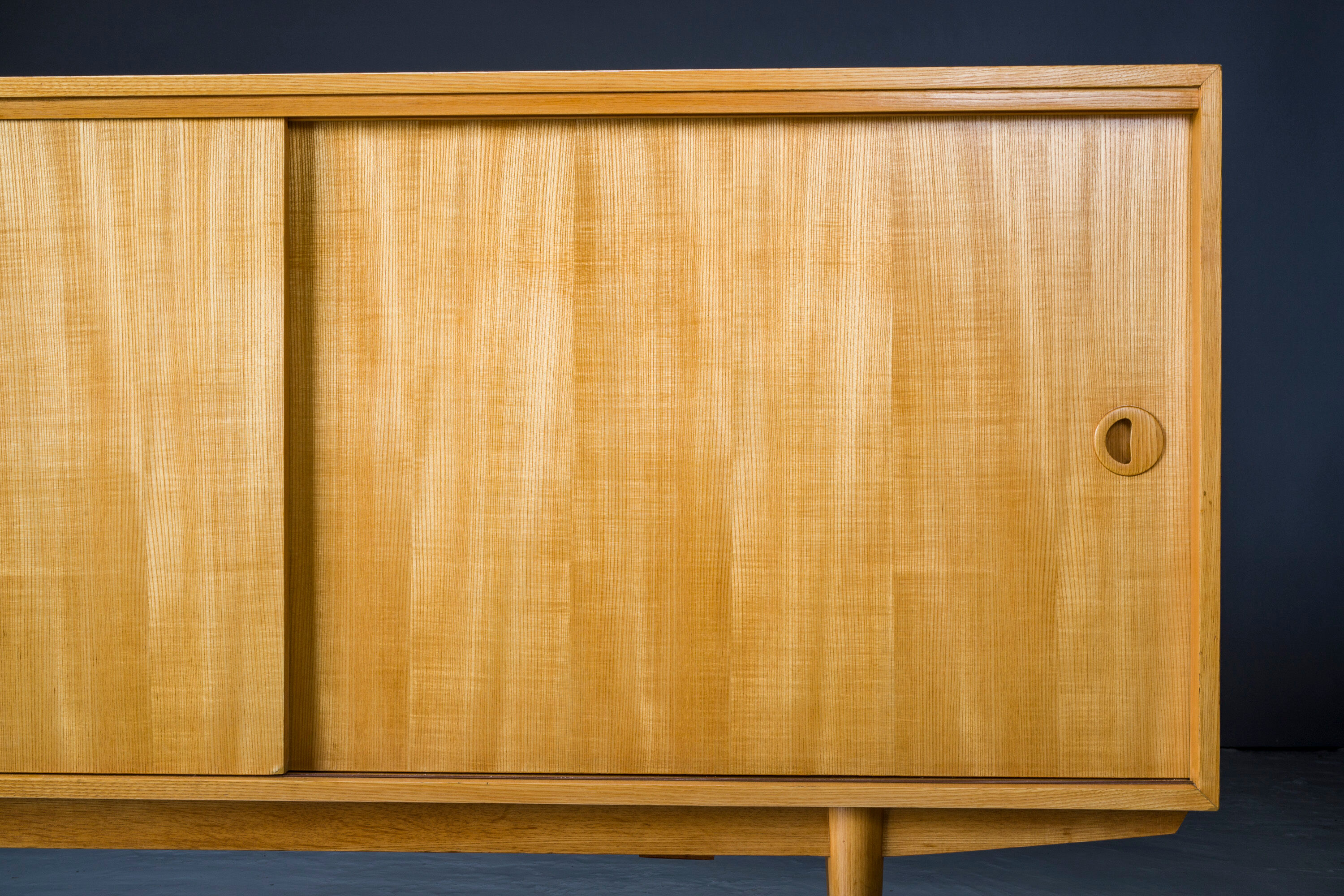 Buffet en pin du milieu du siècle de Musterring International, années 1960