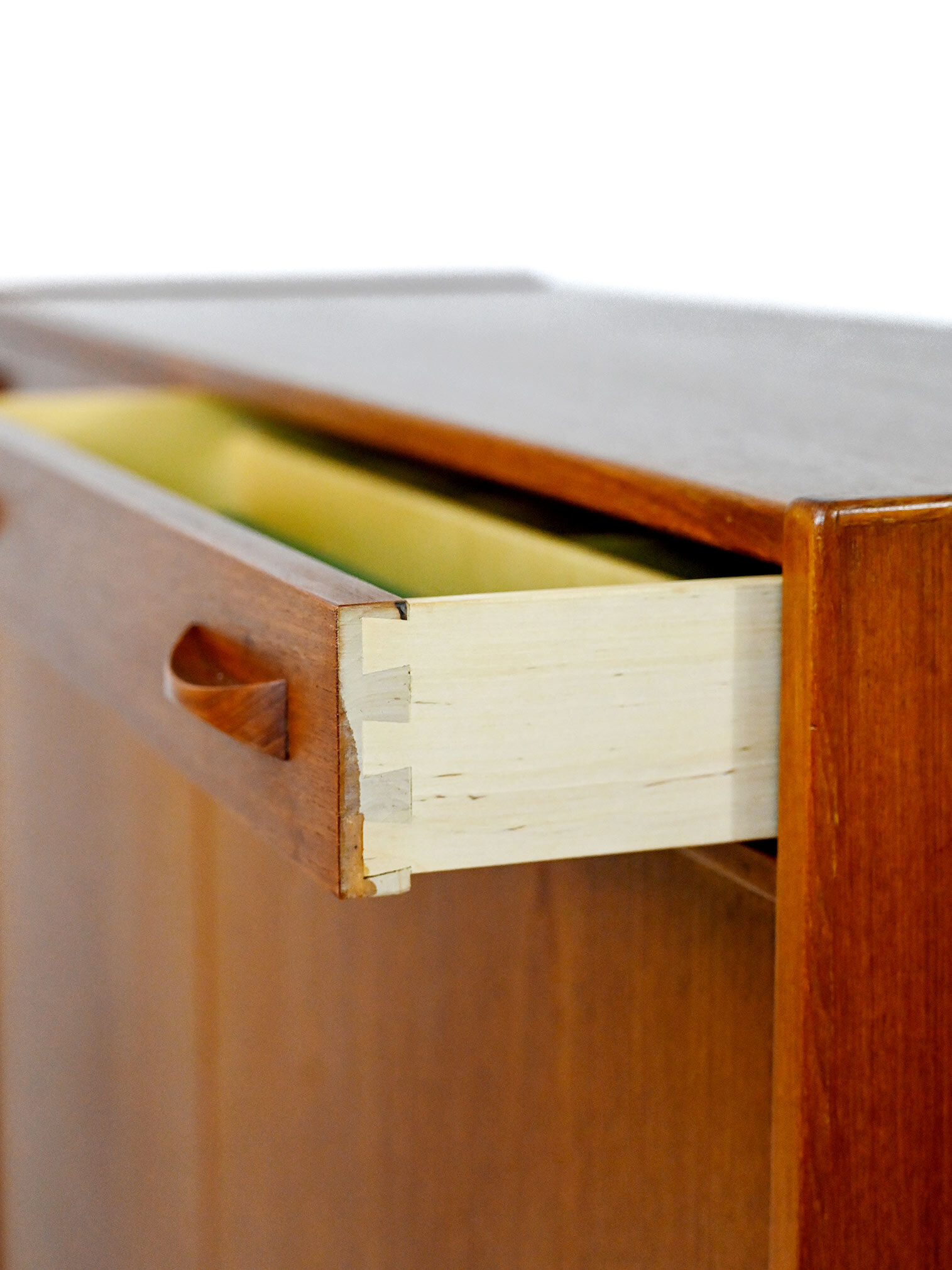 Vintage Scandinavian sideboard with drawers