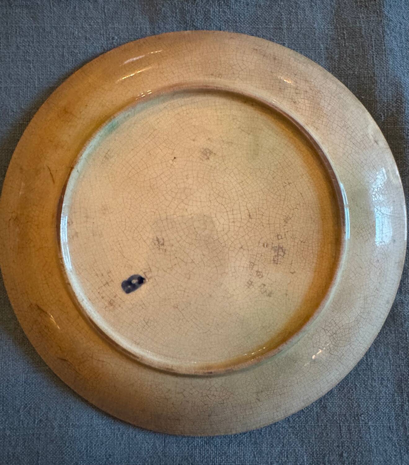 Series of 6 Wasmuel slip plates from the end of the 19th century (19th century)