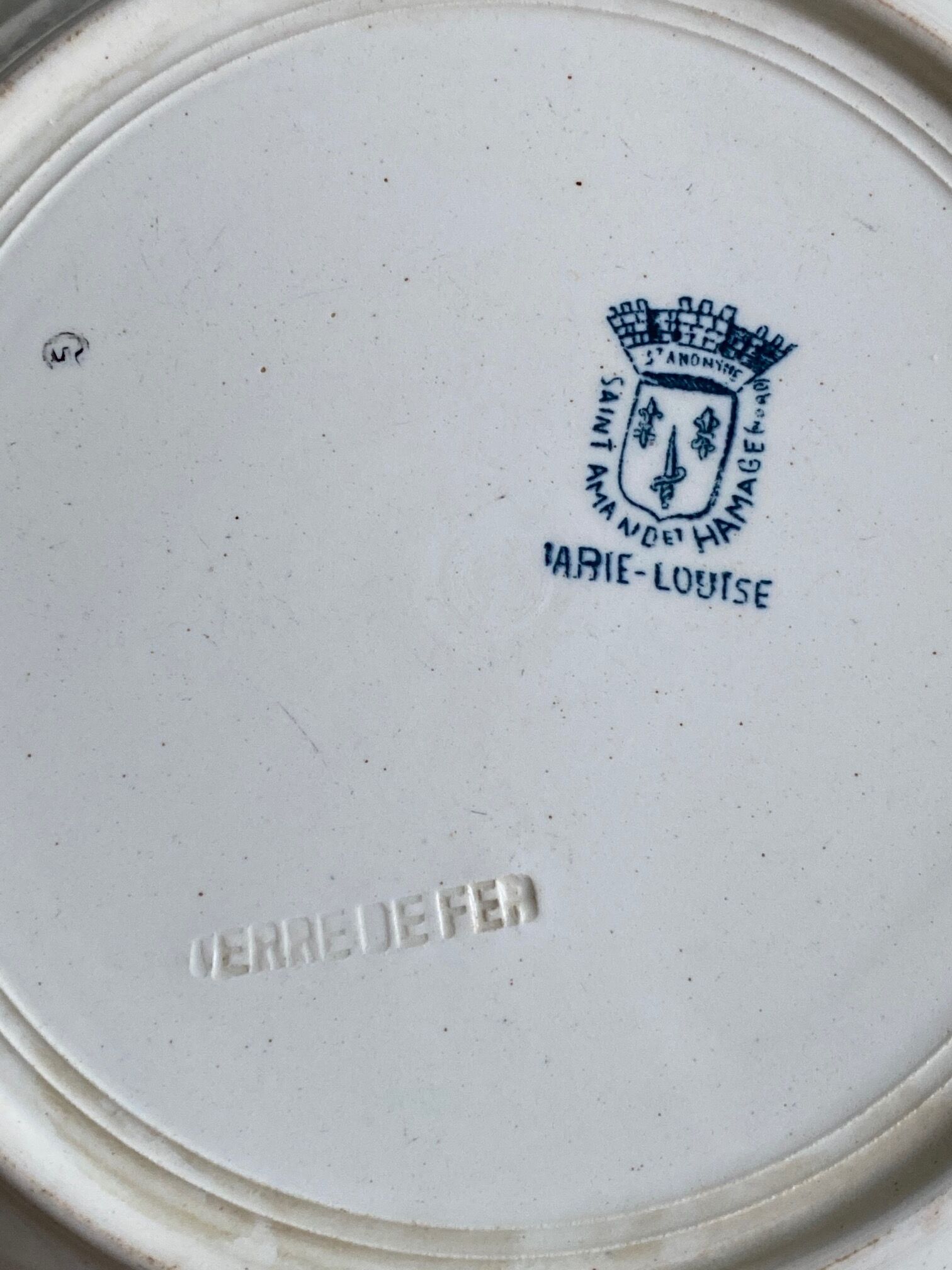 Lot 2 plates Terre de Fer