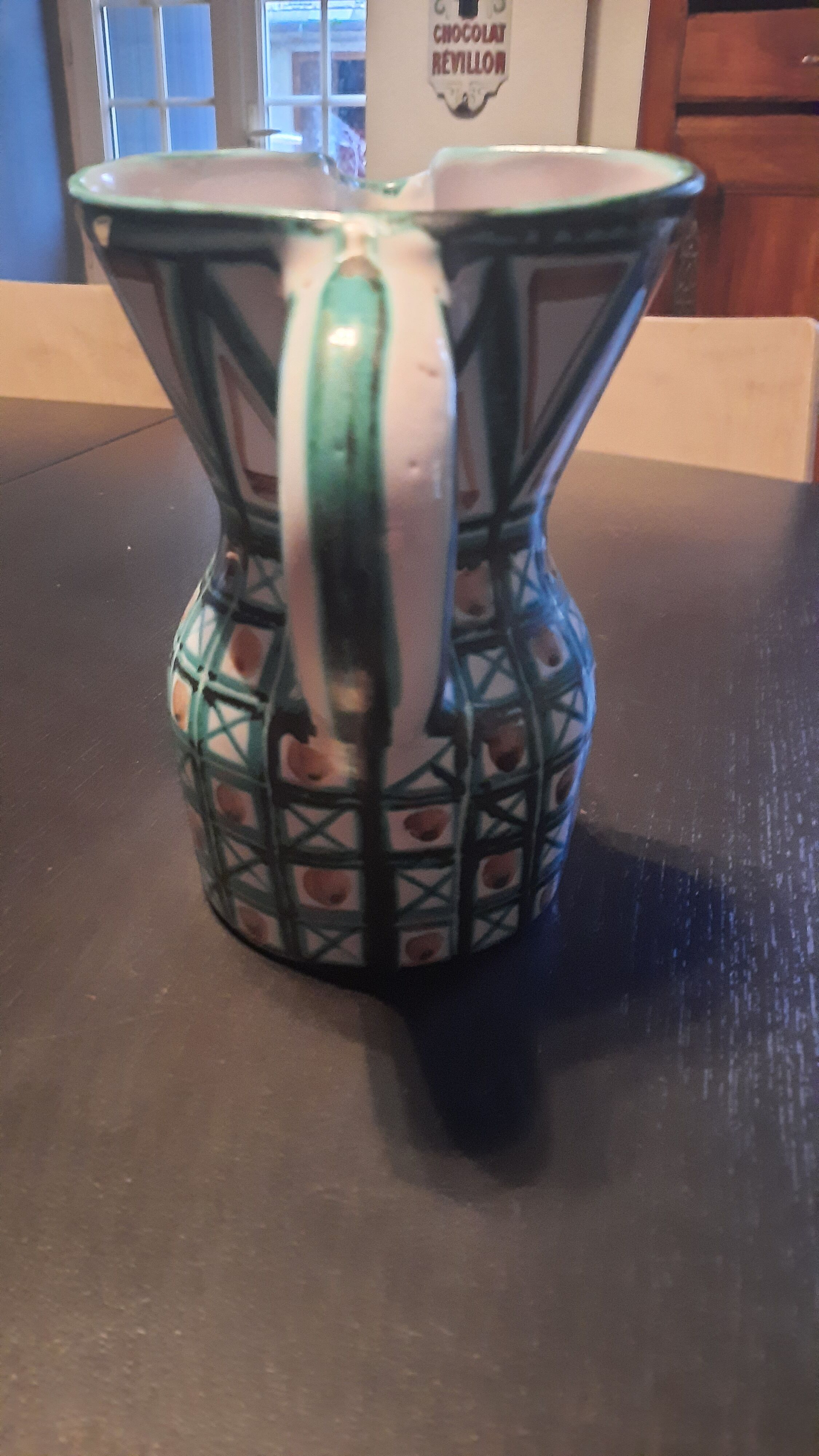 Robert Picault ceramic pitcher