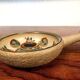 Ceramic table lamp, bow and candle holder by Noomi Backhausen for Søholm