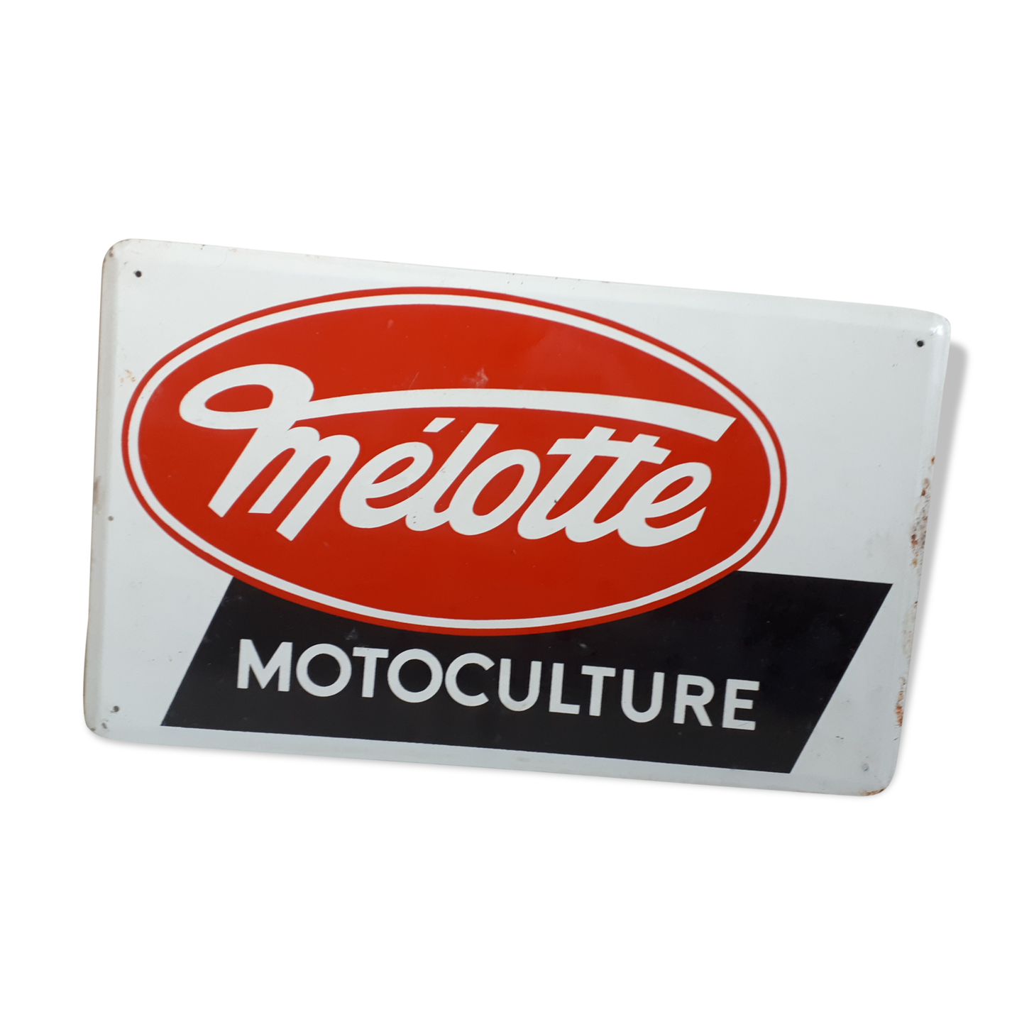 Melotte advertising plate