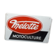 Plaque publicitaire Melotte