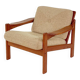 quatre chaises à bras vintage danoises rares par Niels Bach, années 1960