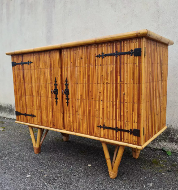Rattan buffet 1950