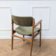Chair Erik Buch model 49 oak & velvet