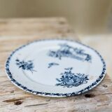 Assiette plate ancienne