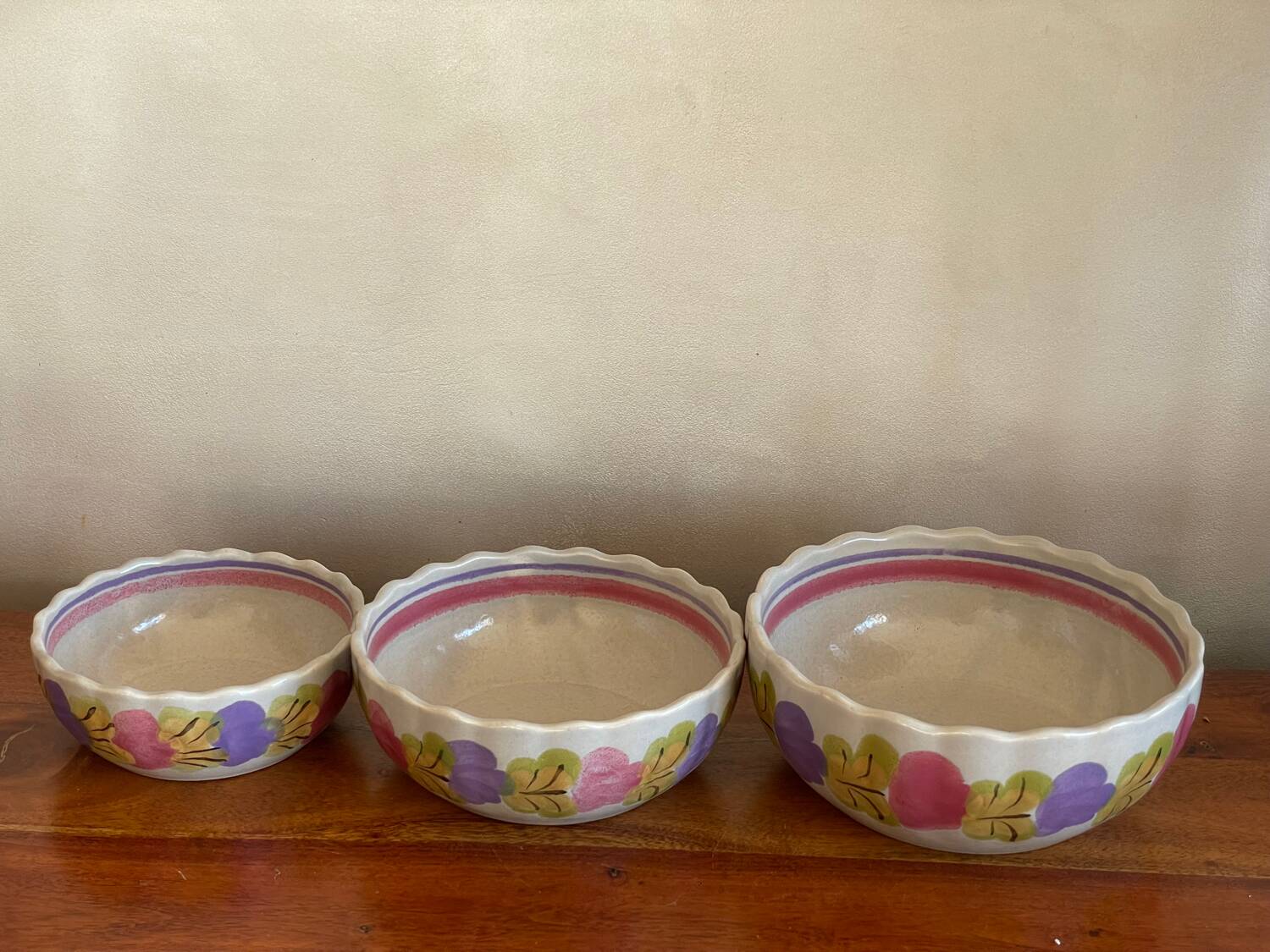 Ninon salad bowl trio Pornic